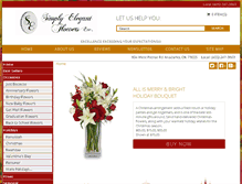 Tablet Screenshot of anadarkoflowers.com